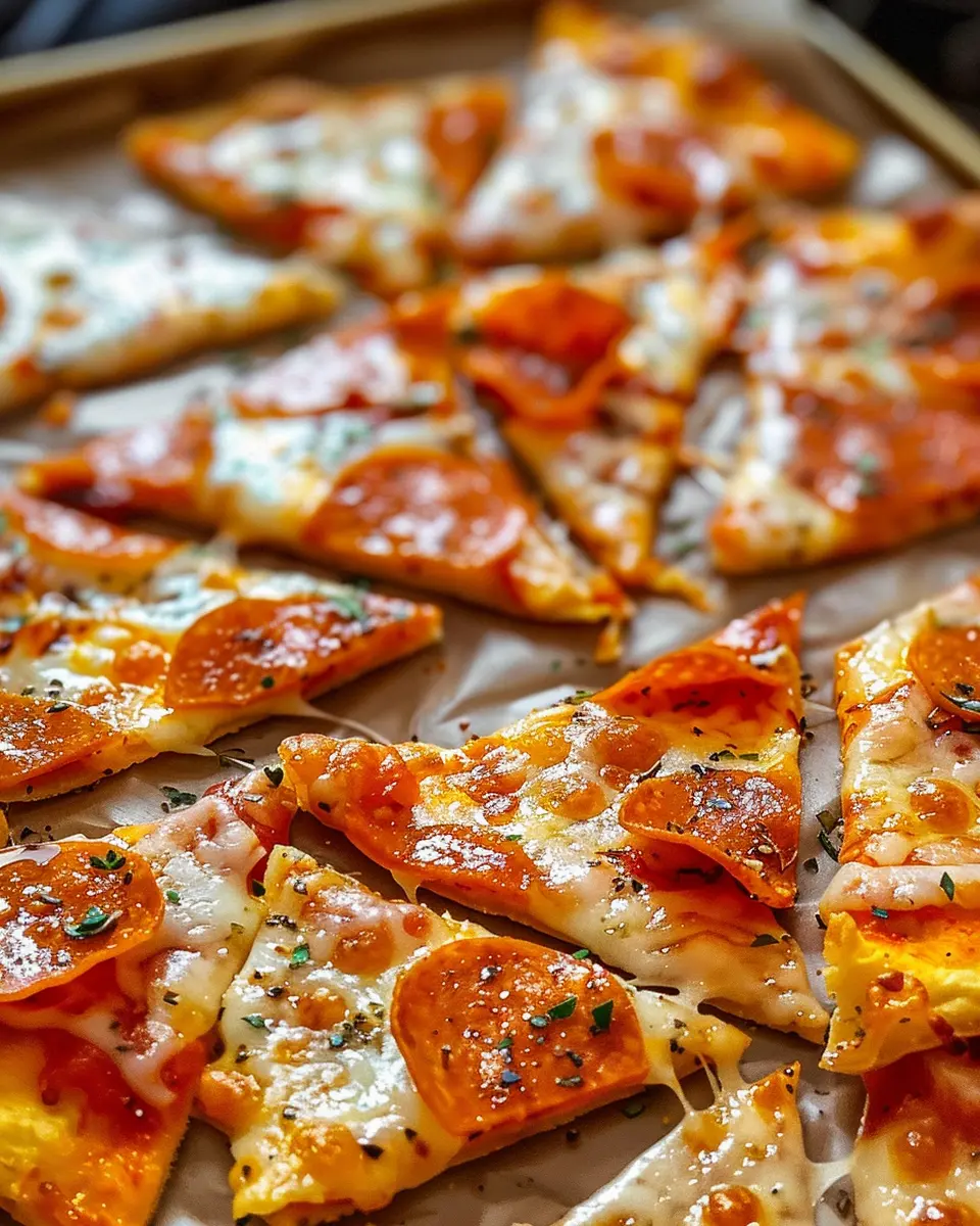 Crispy Pizza Chips: Easy Recipe for a Flavorful Snack Delight