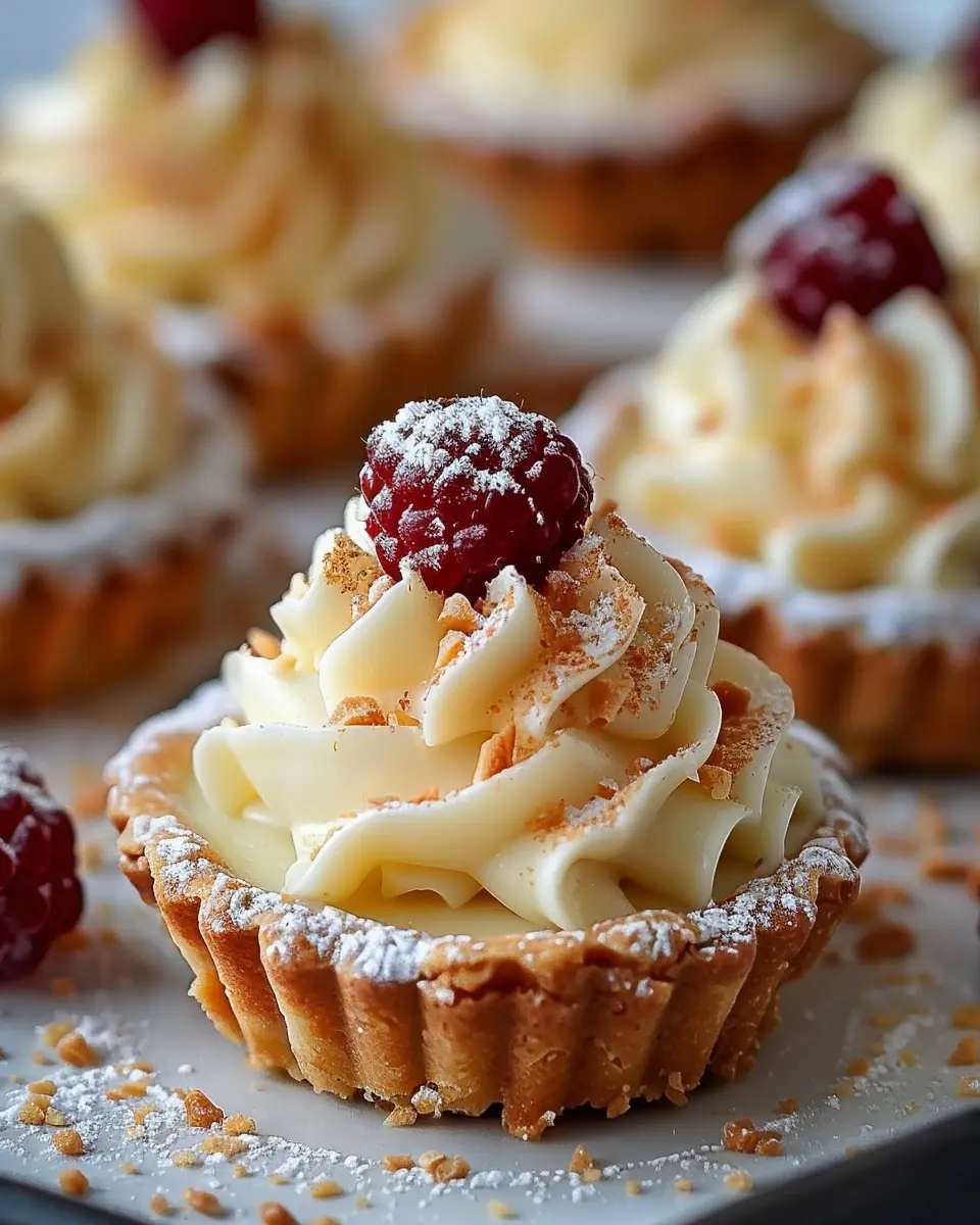 Elegant White Chocolate Mousse Tartlets: A Decadent Delight for Everyone