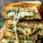 Sourdough Pesto Grilled Cheese
