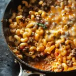 One Pot Cheeseburger Macaroni [30 Minutes]