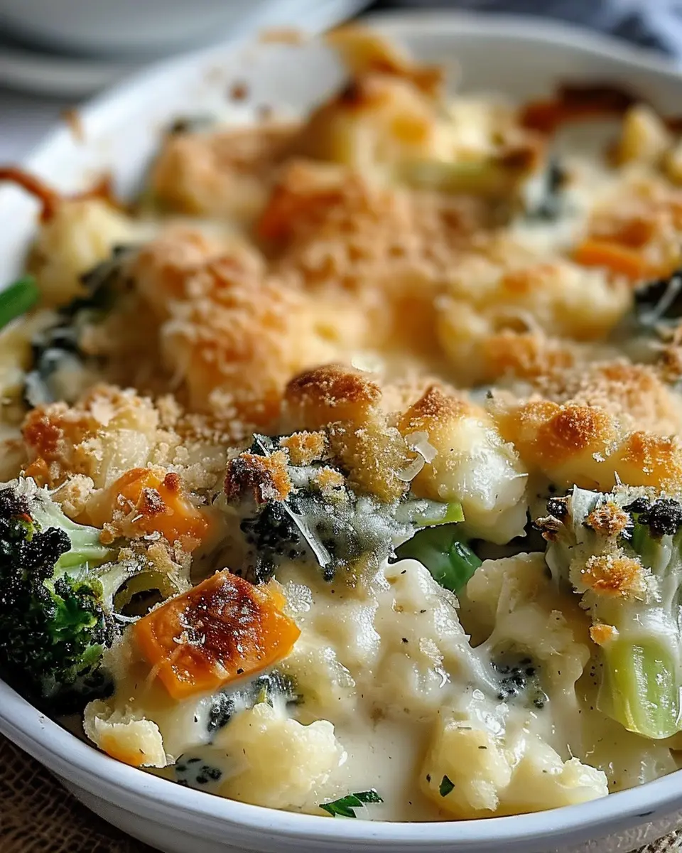 Creamy Winter Vegetable Casserole: A Heartwarming Family Delight
