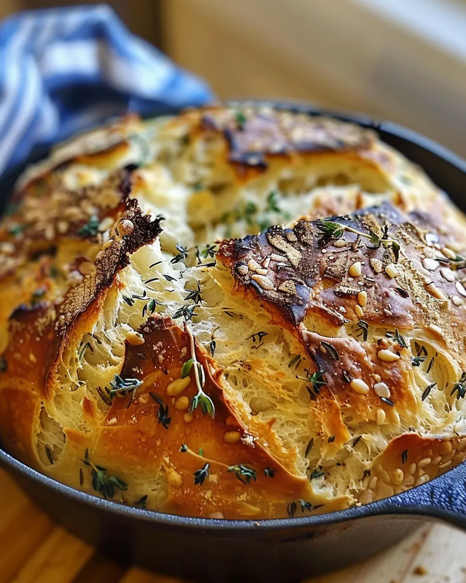 Garlic Herb Dutch Oven Bread: Best Homemade Comfort Recipe