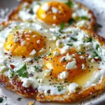 Crispy Feta Fried Eggs