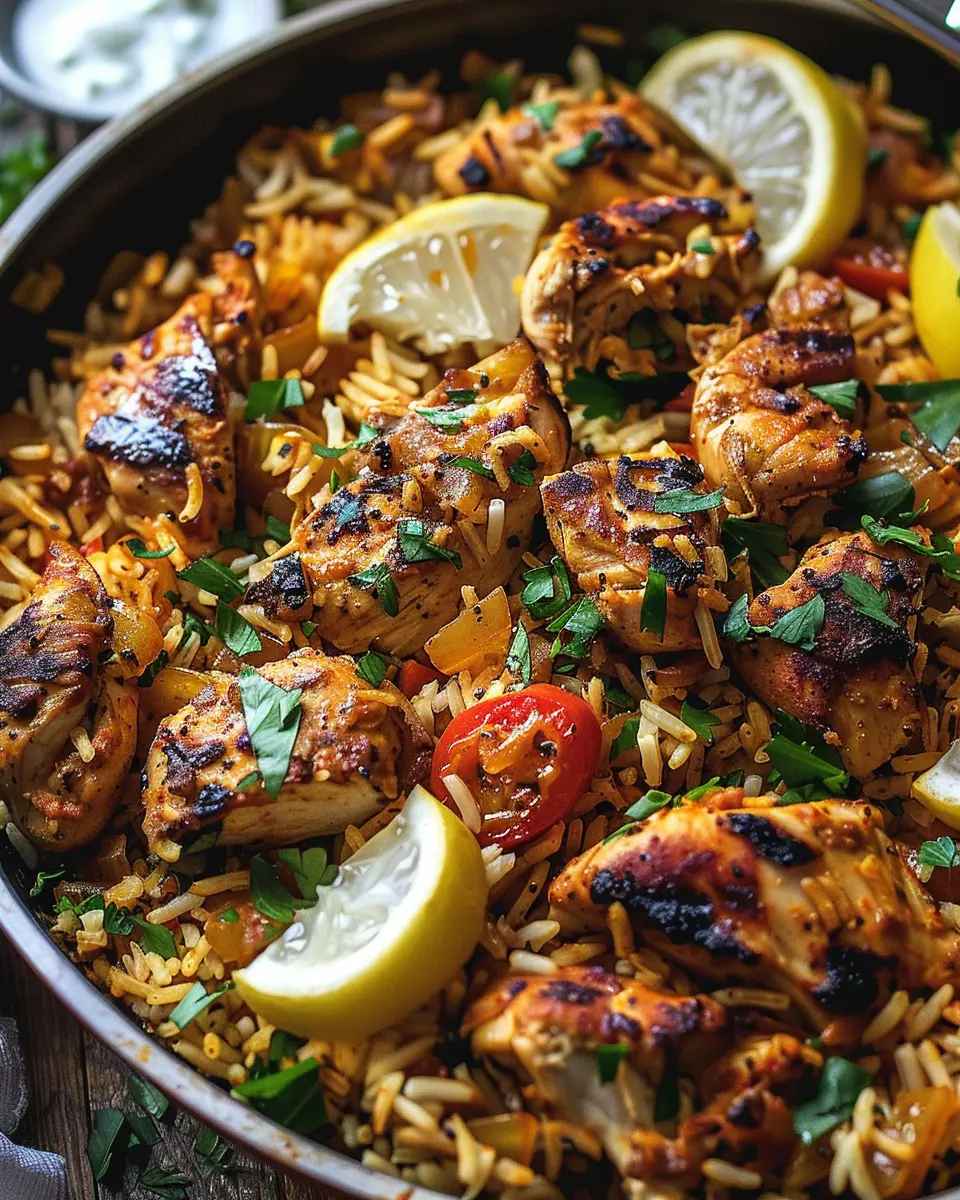 One Pot Chicken Shawarma Rice: Easy and Flavorful Weeknight Meal