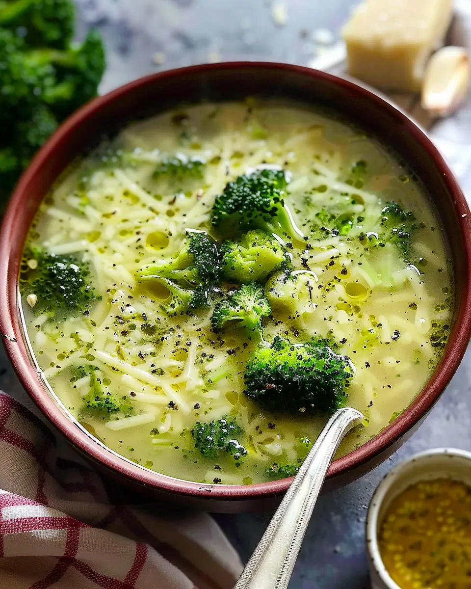 Garlic Italian Broccoli Soup: Easy Comfort Food for All Seasons