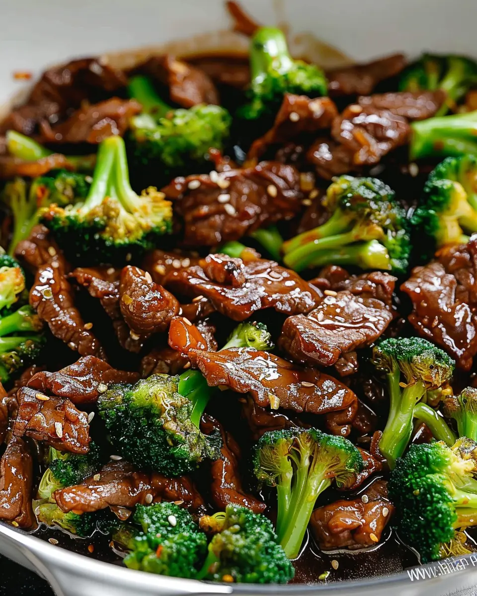Chinese Beef and Broccoli: Easy One Pan Take-Out Delight