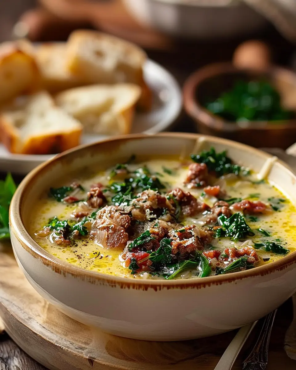 Zuppa Toscana Recipe: Indulgent Comfort with Turkey Bacon and Chicken Ham
