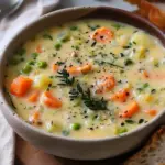 One-Pot Creamy Vegetable Soup