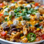 One-Pot Cheesy Southwest Chicken & Rice