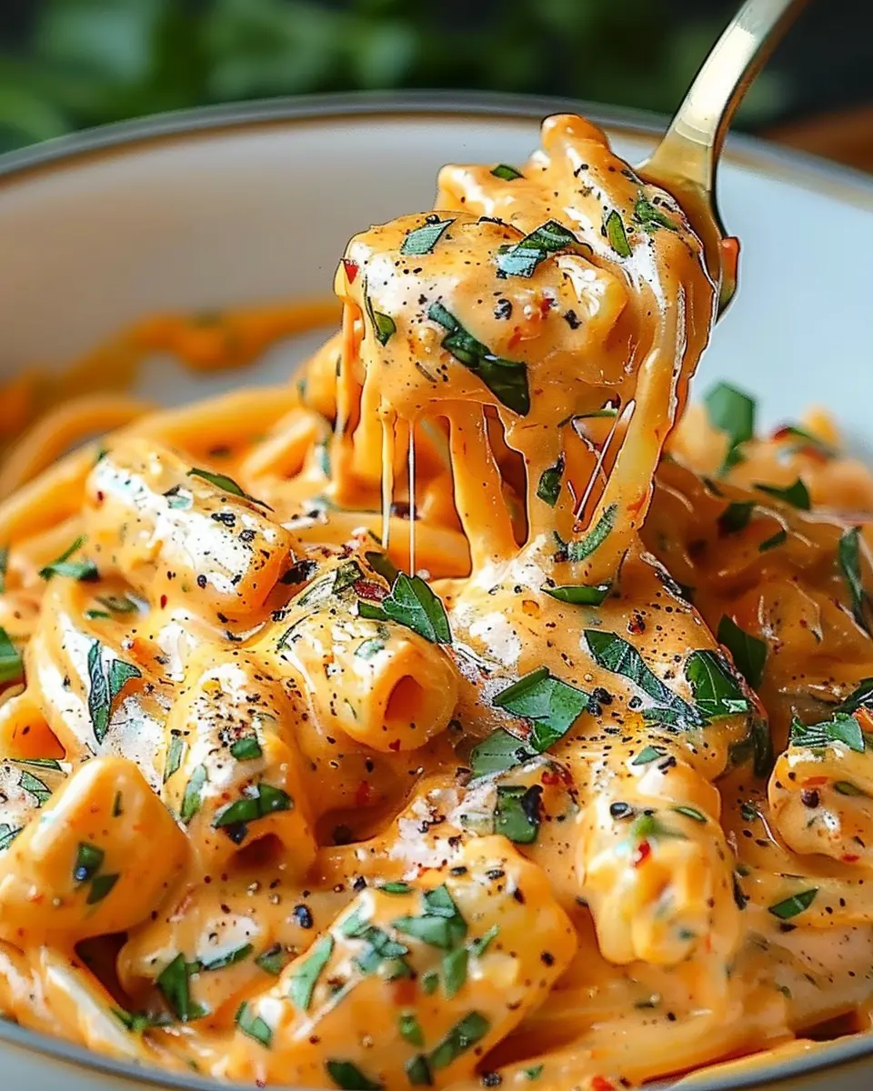 Creamy Tomato Garlic Pasta with Turkey Bacon: An Easy Delight