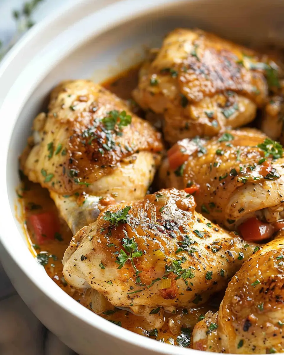 High Protein Crockpot Marry Me Chicken with Turkey Bacon Delight