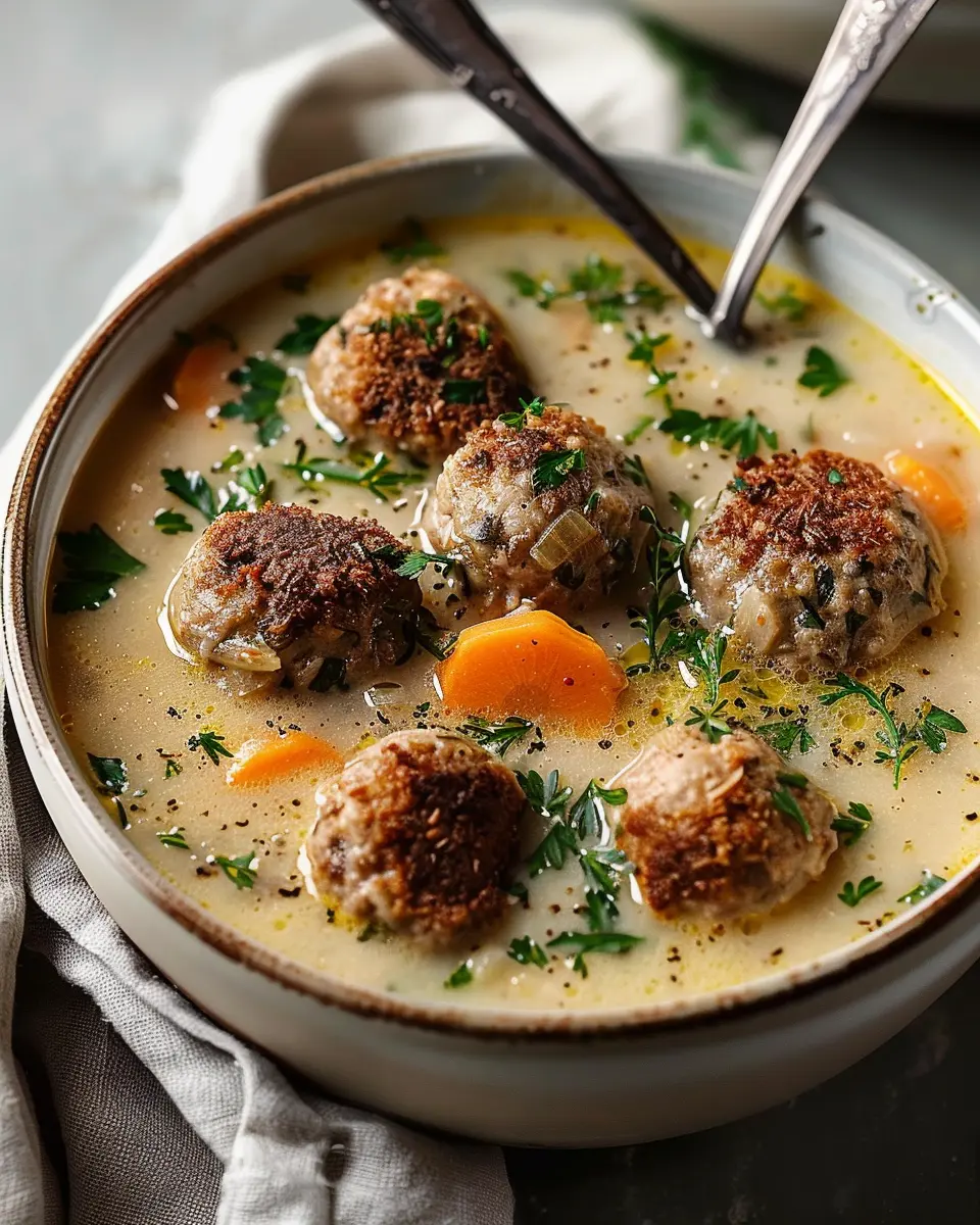Cozy Swedish Meatball Soup Recipe: The Best Comfort in a Bowl