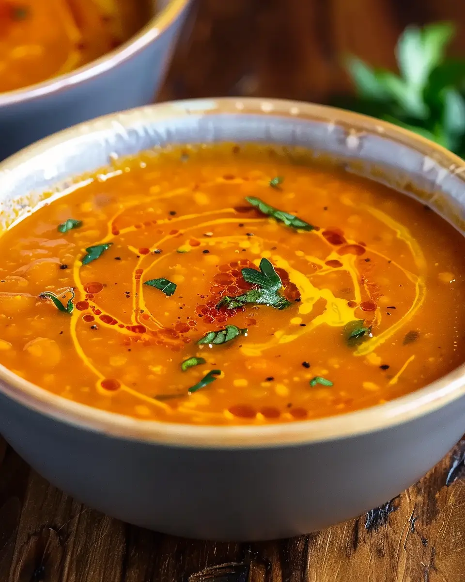 Red Lentil Turkish Soup: Easy Comfort in a Bowl