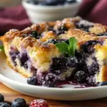 Blueberry Cottage Cheese Breakfast Bake